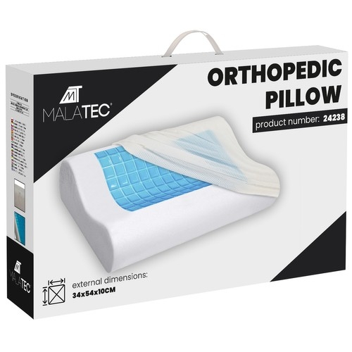 Ergonomisk pute / Memory Foam - Kjølende gel