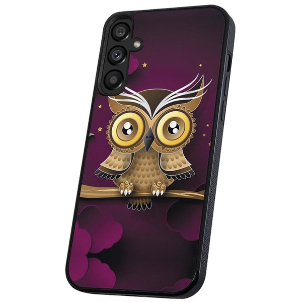 Samsung Galaxy A35 5G - Deksel/Mobildeksel Lysbrun Ugle