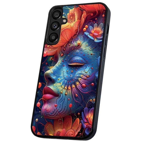 Samsung Galaxy A55 5G - Cover/Mobilcover Psychedelic