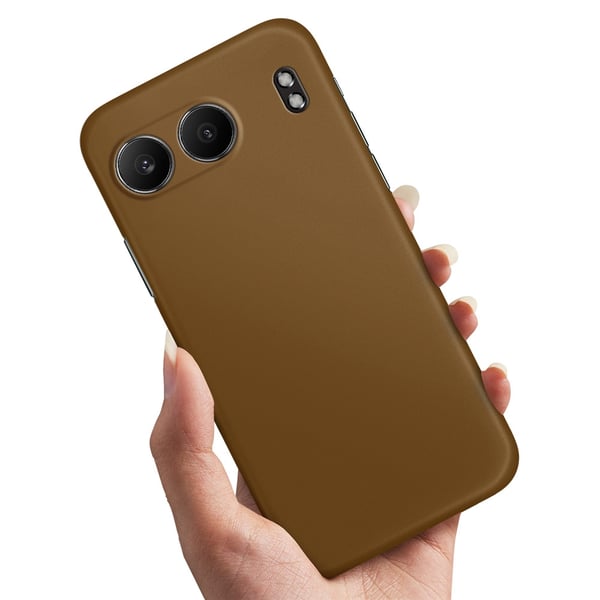 Cover / Mobilcover til OnePlus Nord 4 - Brun