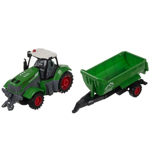Fjernstyret Traktor med Anhænger - RC