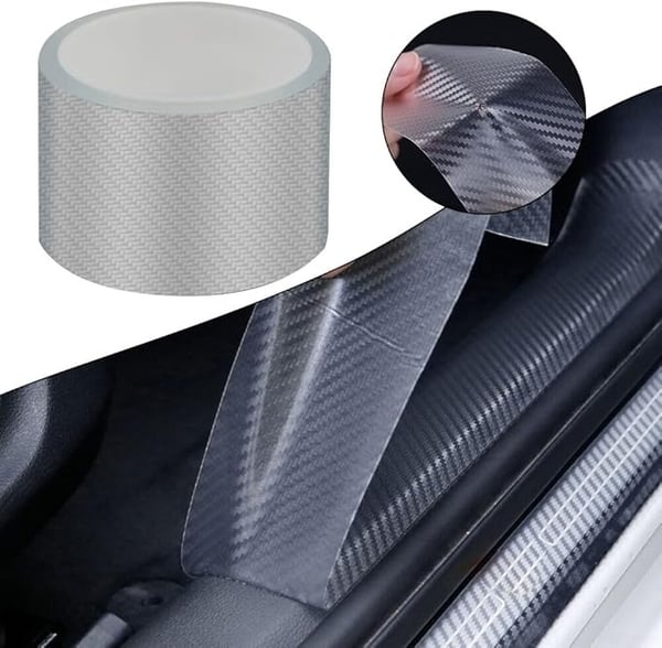Anti-støt Beskyttelse for Bil - Karbonfiber Støtbeskytter – 50mm x 5m