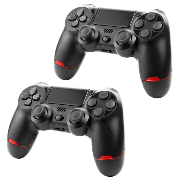 2-Pack - PS4 Kontroll DoubleShock för Playstation 4 - Trådlös Black 2-Pack - PS4 Kontroll DoubleShock för Playstation 4 - Trådlös Black