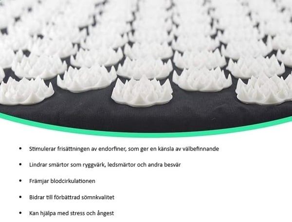 Spikermatte & Spikerpute - Akupunktur sett