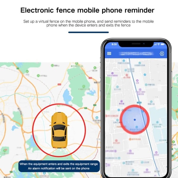 GPS tracker / Sporingsenhed - Sender med Aflytning