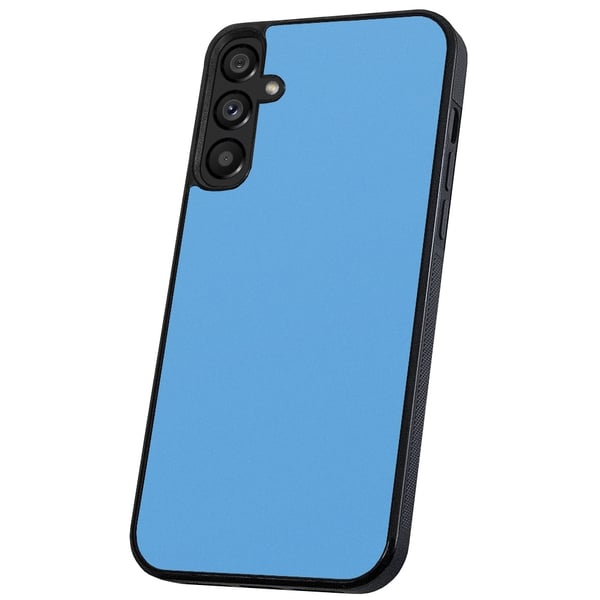 Samsung Galaxy S24 FE - Cover/Mobilcover Lysblå
