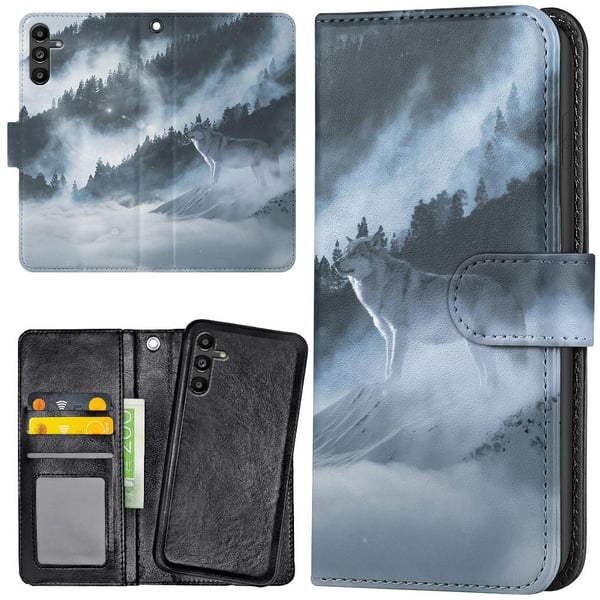 Samsung Galaxy A35 5G - Lommebok Deksel Arctic Wolf