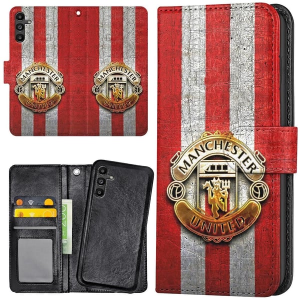 Samsung Galaxy A55 5G - Lommebok Deksel Manchester United