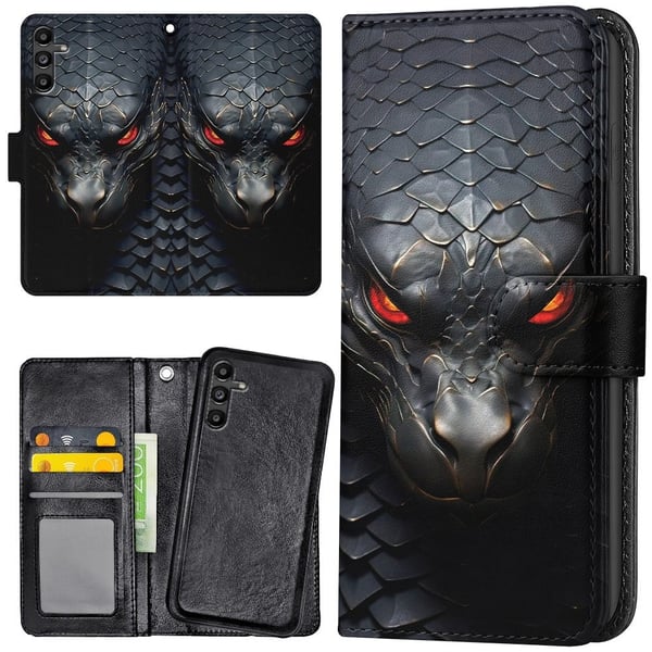 Samsung Galaxy A16 4G/5G - Lommebok Deksel Snake