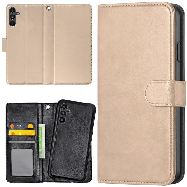 Samsung Galaxy A35 5G - Lommebok Deksel Beige