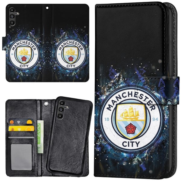 Samsung Galaxy S24 FE - Lommebok Deksel Manchester City