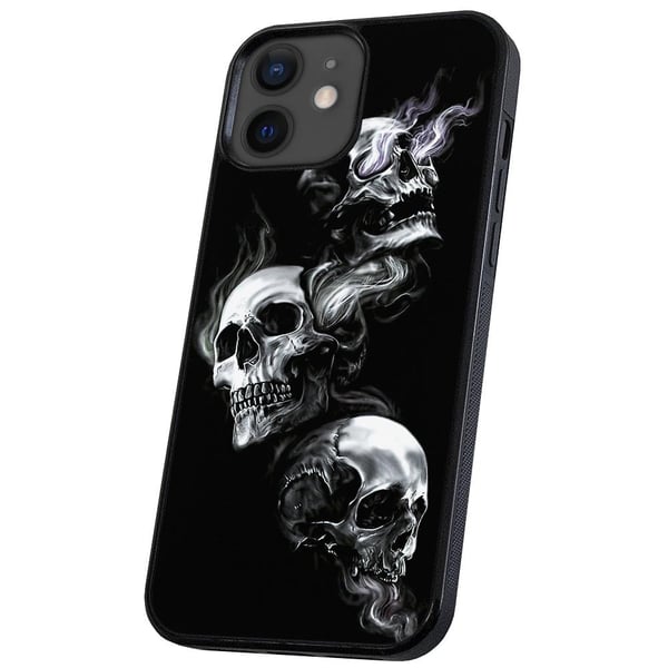 iPhone 12 Mini - Skal/Mobilskal Skulls