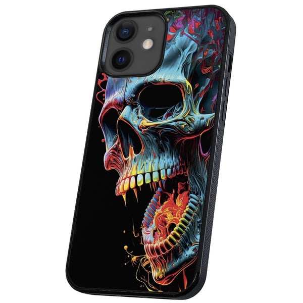 iPhone 12 Mini - Skal/Mobilskal Skull