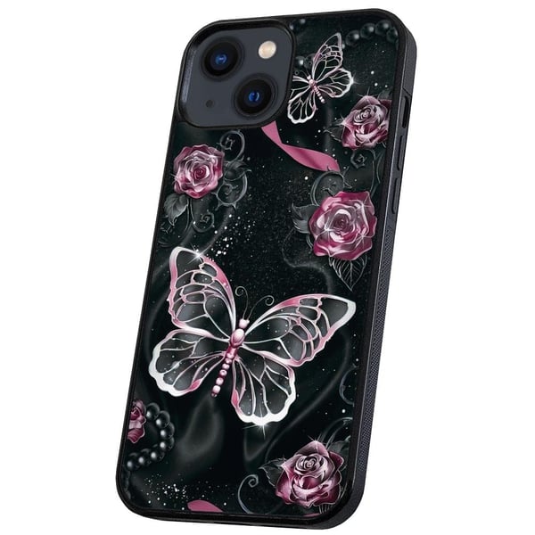 iPhone 13 Mini - Kuoret/Suojakuori Perhoset