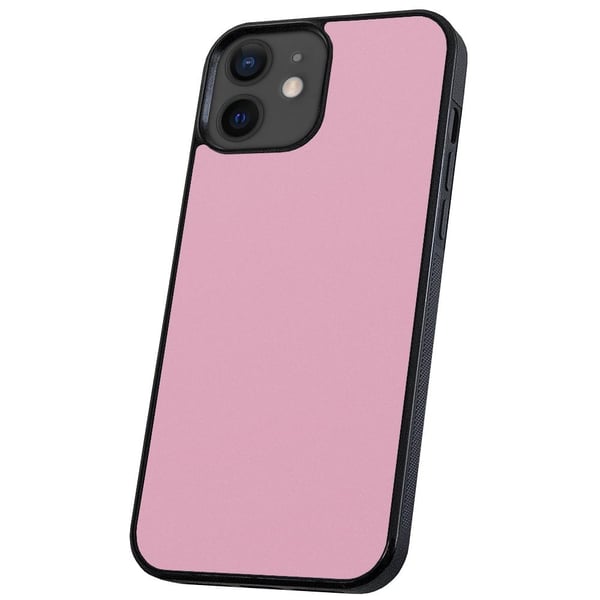 iPhone 12 Mini - Cover/Mobilcover Lysrosa