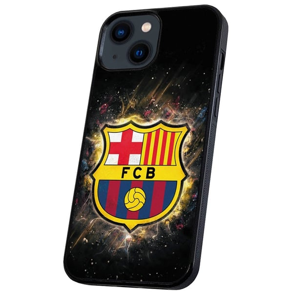 iPhone 13 Mini - Deksel/Mobildeksel FC Barcelona
