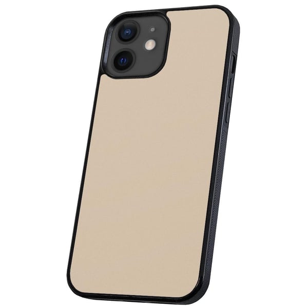 iPhone 12 Mini - Cover/Mobilcover Beige