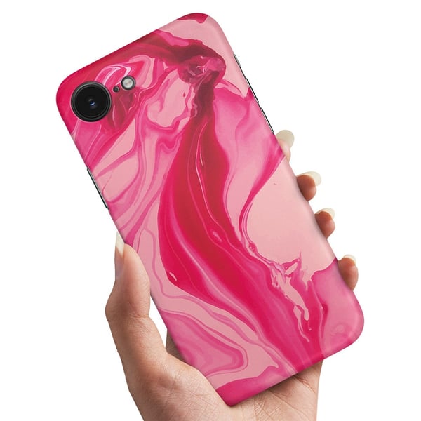 Cover / Mobilcover til iPhone 16e / 17e - Marmor