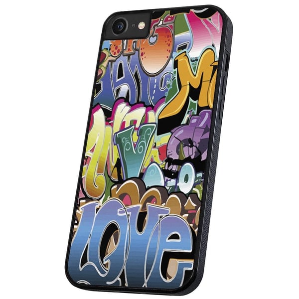 iPhone 16e/17e - Cover/Mobilcover Graffiti
