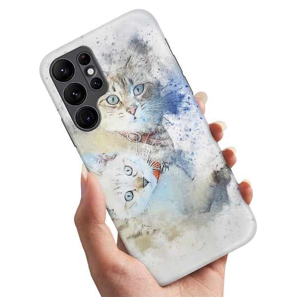 Deksel / Mobildeksel til Samsung Galaxy S25 Ultra - Katter