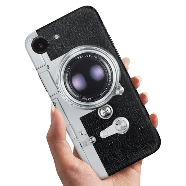 Cover / Mobilcover til iPhone 16e / 17e - Retro Kamera