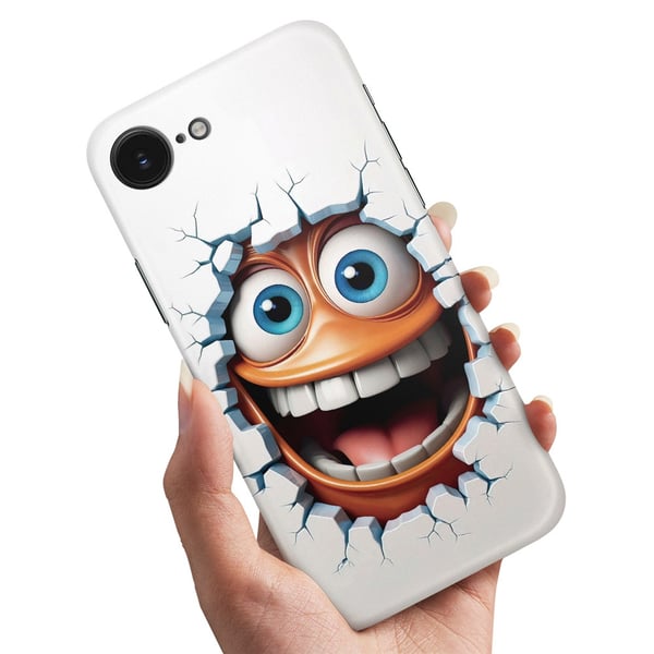 Cover / Mobilcover til iPhone 16e / 17e - Emoji