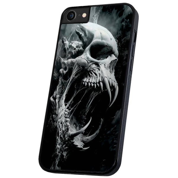 iPhone 16e/17e - Cover/Mobilcover Skull