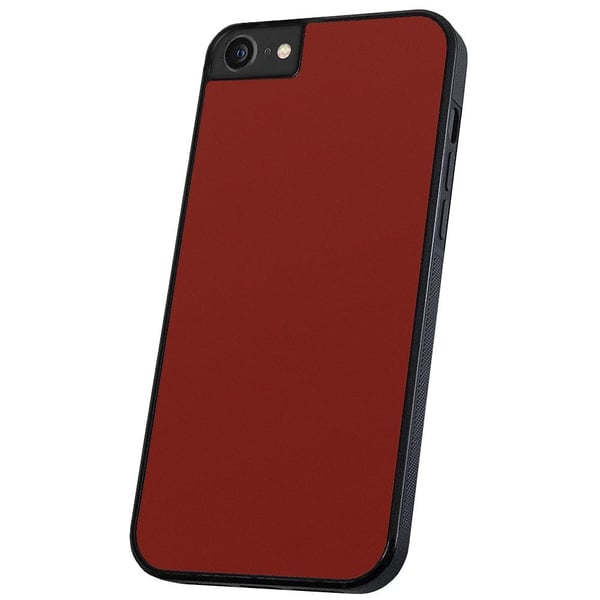 iPhone 16e/17e - Cover/Mobilcover Mørkrød