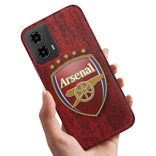 Deksel / Mobildeksel til Motorola Moto G34 5G - Arsenal