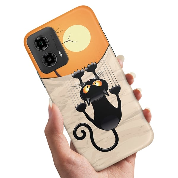 Cover / Mobilcover til Motorola Moto G34 5G - Kløekat