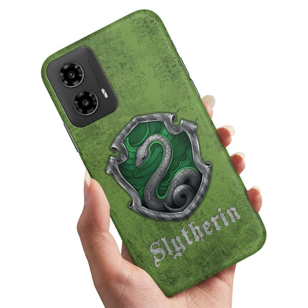 Deksel / Mobildeksel til Motorola Moto G34 5G - Harry Potter Slytherin