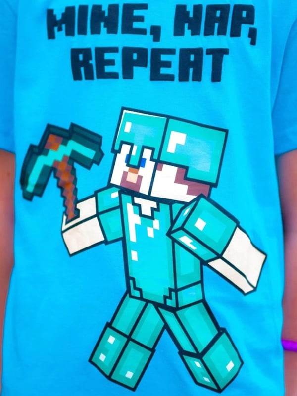 Minecraft Pyjamas for Barn - 6 år