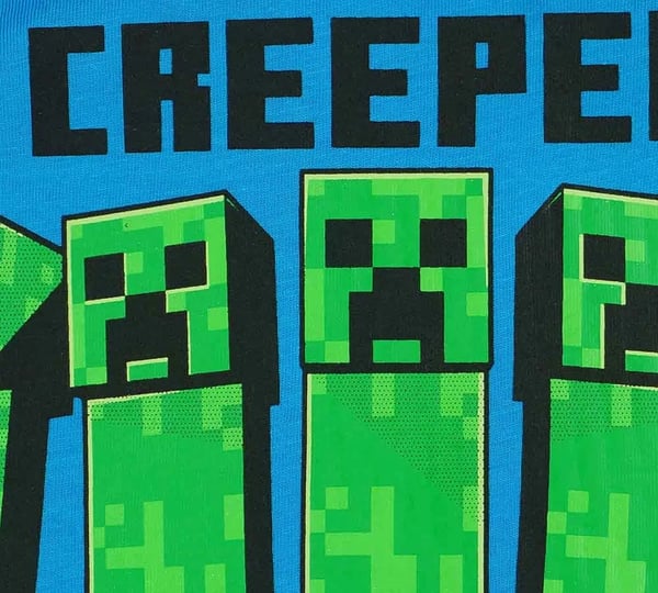 Minecraft Pyjamas för Barn - 12 år