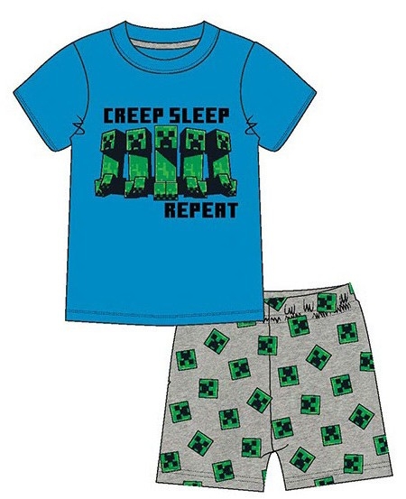 Minecraft Pyjamas för Barn - 12 år