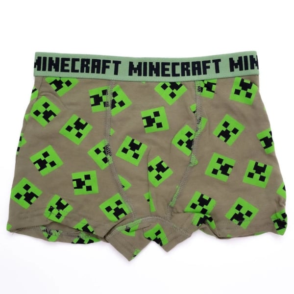 Minecraft Lasten Bokserit - 2 kpl - 6 vuotta