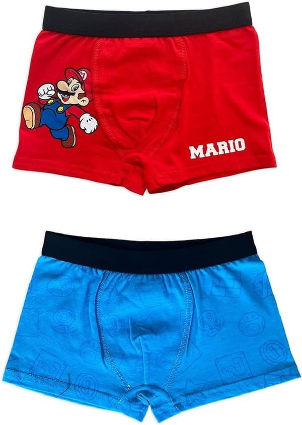 Super Mario Underbukser til Børn - 2-pak - 5 år