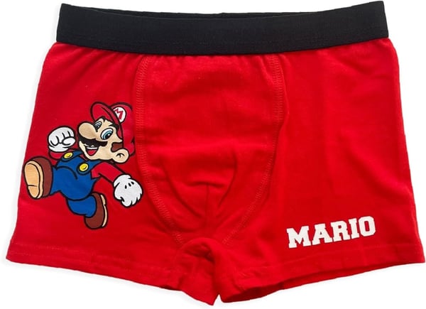 Super Mario Underbukser til Børn - 2-pak - 5 år