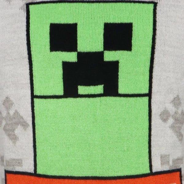 Minecraft Tröja för Barn - Stickad - 10 år