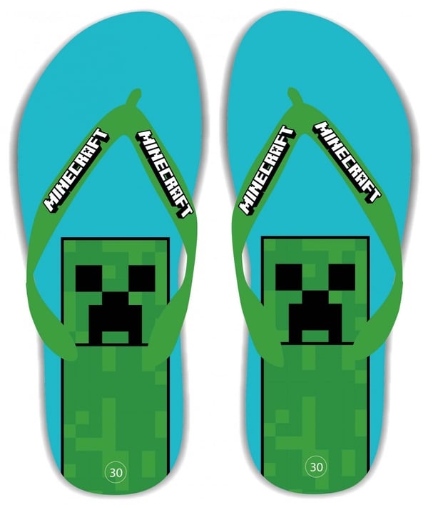 Minecraft Flip-flop Tofflor för Barn - 29/30