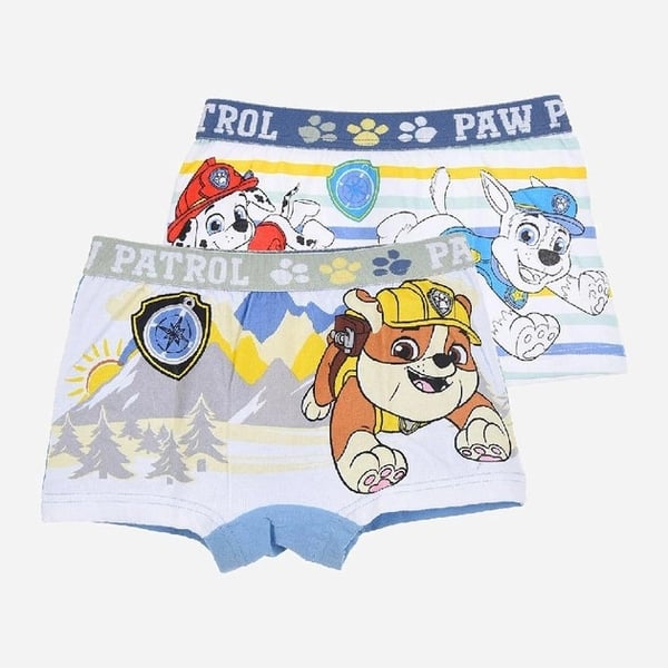 Paw Patrol Boxershorts for Barn - 2-pakning - 6-8 år