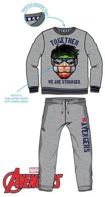 Avengers Lasten Verryttelyasu - Collegehousut & Pusero - 4 vuotta