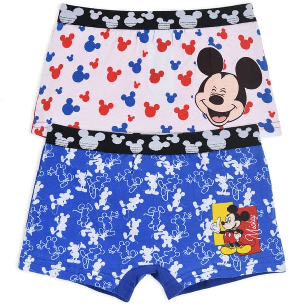 Mikke Mus Boxershorts for Barn - 2-Pakning - 4-5 år