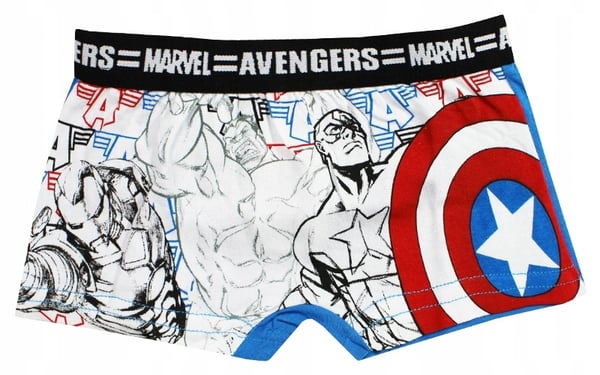 Avengers Kalsonger för Barn - 2-Pack - 6-8 år