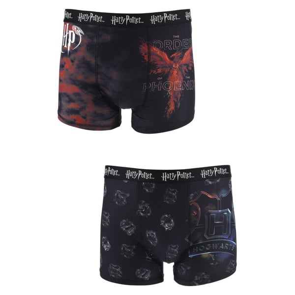 Harry Potter Boxershorts - Herre - 2-Pakning - S