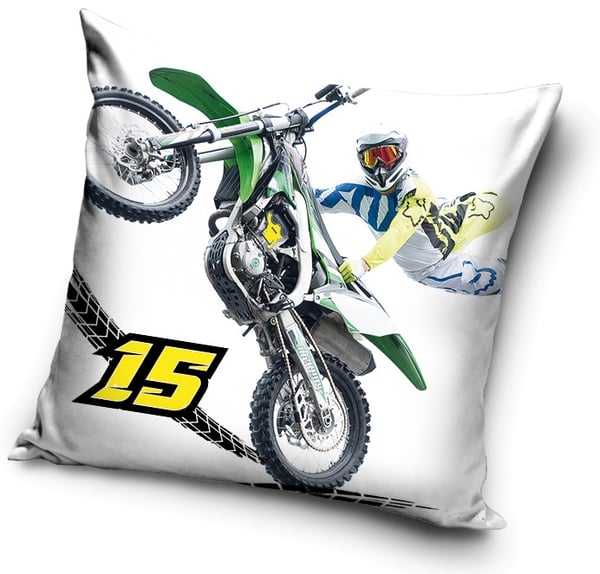 Motorsykkel Motocross putetrekk 40×40 cm