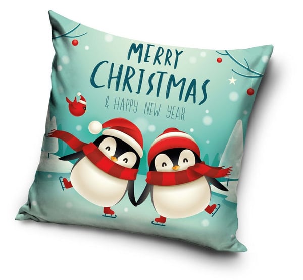 Jul Merry Christmas putetrekk 40×40 cm