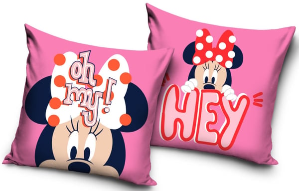 Disney Mimmi Pigg Hei putetrekk 40×40 cm fløyel