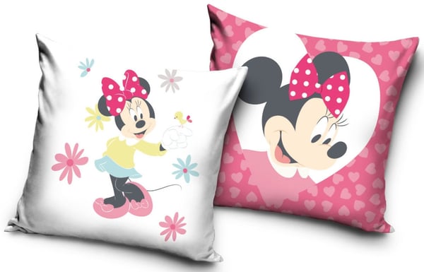 Disney Mimmi Pigg fløyelsputetrekk 40×40 cm