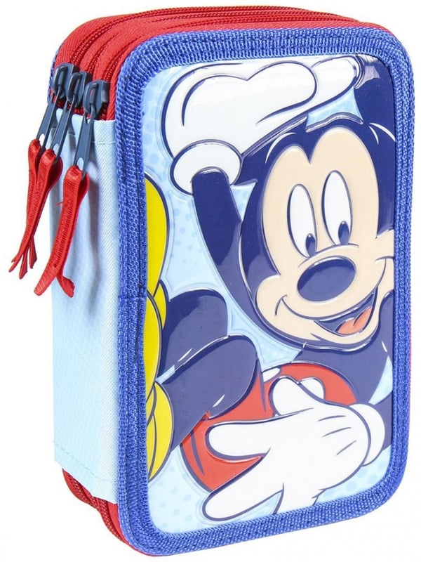 Disney Mickey Mouse penalhus med 3 rum