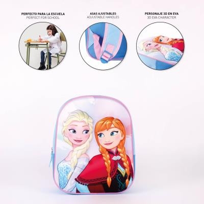 Disney Frozen 3D ryggsekk, veske 31 cm